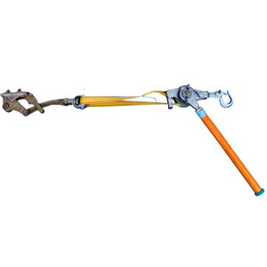 永木精機(NAGAKI) ベルト式ハルー張線器 外線用 N-1300 13kN用(1.3ton用)