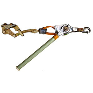 永木精機(NAGAKI) ベルト式ハルー張線器 外線用 N-6 5型 15kN用(1.5ton用)