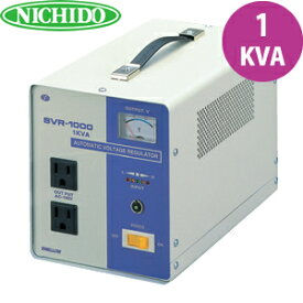 日動工業(スワロー電機製)　交流安定化電源　SVR-1000　(AC85V〜115V⇒AC100V)　容量1KVA