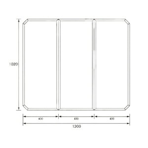 Panasonic(パナソニック) GZ965TC 和風バス清滝1600用 浴槽フタ