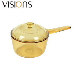 VISIONS（ビジョン） CP-8690 ソースパン1.0L H ガラス鍋 片手鍋 耐熱ガラス【在庫有り】