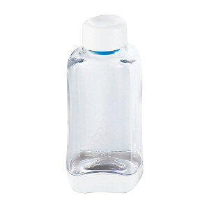 【お得な2個セット】H-6031 ブロックスタイル PCアクアボトル500(クリア) 水筒 常温 持ち運び 透明 | クリア 水筒 直飲み ボトル 食器 プレゼント PCアクア マグボトル 持ち運び ブルー 丈夫 グラ