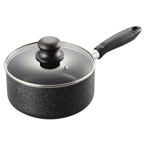 【お得な2個セット】HB-2723 マーブルセレクト IH対応ガラス蓋付片手鍋18cm | IH対応 片手鍋 ガス火対応 ガラス蓋付 片手鍋18cm IH対応片手鍋