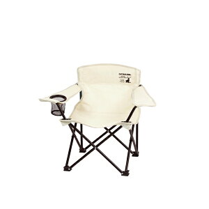 キャプテンスタッグ (CAPTAINSTAG) UC-1844 シャルマンラウンジチェアミニ(アイボリー) | アイボリー シャルマン CSシャルマン アウトドア イス 椅子 キャンプ コンパクト キャンプ用品 メンズ レデ