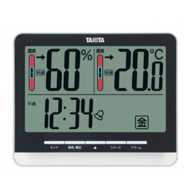 タニタ(TANITA) デジタル温湿度計 TT-538-BK