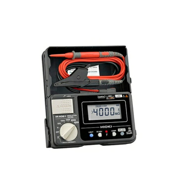 楽天市場】日置電機(HIOKI) 絶縁抵抗計 IR4051-11 スイッチ付きリードセット L9788-11付属【在庫有り】 : セミプロDIY店ファースト 楽天市場】日置電機(HIOKI) 絶縁抵抗計 IR4051-11 スイッチ付きリードセット L9788-11付属【在庫有り】 : セミプロDIY店ファースト
