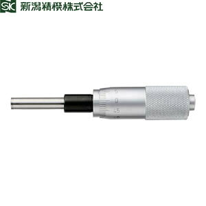 新潟精機 T1003-000D マイクロメータヘッド 測定範囲:0-25mmmm