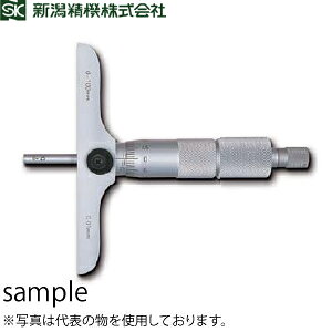 新潟精機 MC202-100FS 替ロッド式デプスマイクロメータ 測定範囲:0-100mm