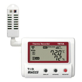 ティアンドデイ(T&D) おんどとり TR-72A(旧品番：TR-72WB） 温度/湿度 記録計 Bluetooth・無線LAN【在庫有り】