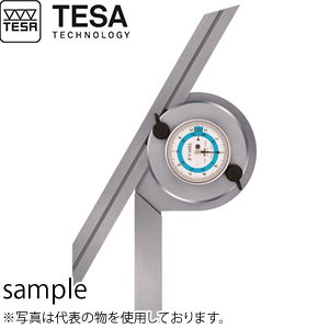 TESA(テサ) No.00630001 ダイヤル式プロトラクター スケール200mm DIAL BEVEL PROTRACT. 200mmのサムネイル