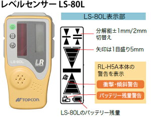 TOPCON(トプコン)ローテーティングレーザーRL-H5ADB乾電池仕様球面タイプ三脚付【在庫有り】【あす楽】