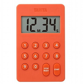 タニタ(TANITA)　TD-415-OR　デジタルタイマー100分計（オレンジ）