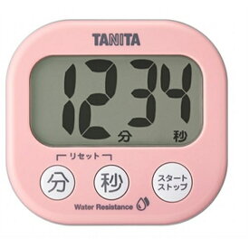 タニタ(TANITA)　TD-426-PK　洗えるでか見えタイマー (ピンク)