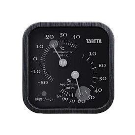タニタ(TANITA)　TT-570-BK　温湿度計(ブラック)