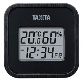 タニタ(TANITA)　TT-571-BK　デジタル温湿度計(ブラック)