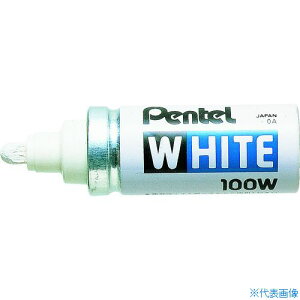 ��PENTEL �z���C�g����(�H�Ɨp�}�[�J�[) X100WD(0009334)