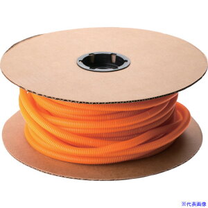 ��PANDUIT �R���Q�[�g�`���[�u �|���G�`���� �X���b�g�t�� �I�����W ���a7.0mm CLT25FC3(1008879)