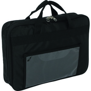 ■SANEI ダッフル重要書類搬送バッグ(7CM) ダブルファスナー A4VP7TWS(1141963)