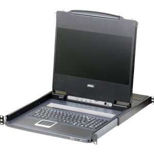 ��ATEN �R���\�[���h�����[ �t��HD���C�h�Ή�/LCD��̌^ CL6700MWJJL(1152140)[�@�l����][������]