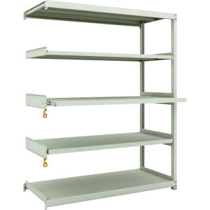 ■TRUSCO スチールラック M2型軽中量棚1460X600XH1800 5段うちスライド2段 連結 M26563M2B(1164009)