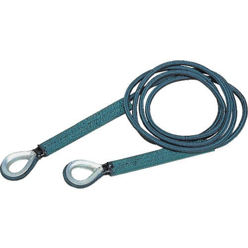 トラスコ中山 ワイヤロープスリング ■TRUSCO セフティパワーロープ 両端シンブル入 全商品オープニング価格 SP93C お洒落 1175611 9mmX3m
