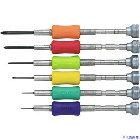 ■VESSEL 精密ドライバーセット TD-56S 6サイズ入り TD56S(1256689)