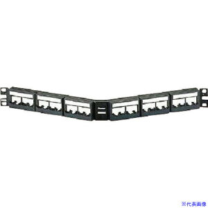 ��PANDUIT �A���O���^���W�����[�p�b�`�p�l���g 24�|�[�g CPPLA24WBLY(1280433)×10[�����ʓr�����ς�][�@�l����][���[�J�[���]