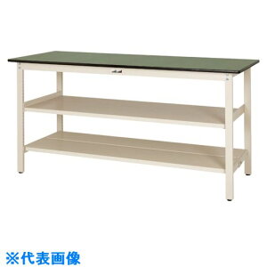 �����}�e�b�N �y�ʍ�Ƒ� ���[�N�e�[�u��300�V���[�Y �Œ莮 ���ԒI�E�S�ʒI�t ���r�V�[�g�V�� W900×D750×H900mm �O���[��/���}�e�b�N�A�C�{���[ SWRH975TTS2GI(1322931)[�@�l����][�O������]