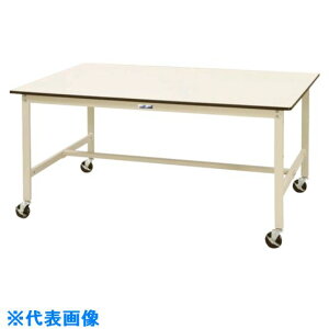 �����}�e�b�N �y�ʍ�Ƒ� ���[�N�e�[�u�� ���C�h�^�C�v �ړ��� W1800×D1200×H856mm SWPWC1812II(1330794)[�@�l����][�O������]