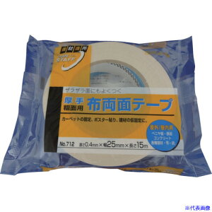 TERAOKA zʃe[v NO.712 25mmX15M 71225X15(1346983)×60[ʓrς][@l][]