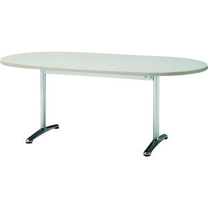 ��TOKIO �~�[�e�B���O�e�[�u�� �ȉ~�^ 1800X750 �j���[�O���[ ATT1875RSNG(1472455)[�����ʓr�����ς�][�@�l����][�O����]