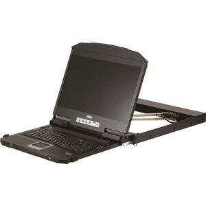 ��ATEN �R���\�[���h�����[/18.5�C���`���C�hLCD/HDMI DVI VGA/�V���[�g���[�� CL3800NWJJS(1478197)[�@�l����][�O������]