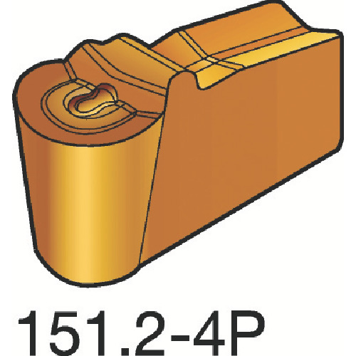 ■サンドビック T-Max Q-カット 突切り・溝入れチップ 235（10個） N151.2-800-60-4P [TR-1548506×10]