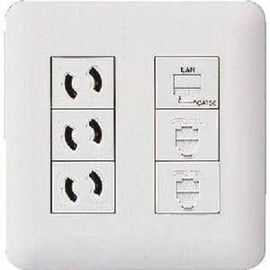 ��Panasonic ���C�h21�R���Z���gP6�R�p(3+3) WTF7006W(1576734)×10[�����ʓr�����ς�][�@�l����][�f�O���]