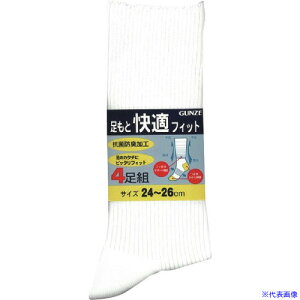 ��GUNZE �����Ɖ��K�t�B�b�g4���g�\�b�N�X27�z���C�g 0409427025(1609632)