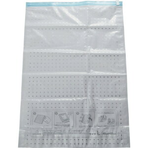 ■TRUSCO 手押し圧縮袋 Lサイズ 幅45cmX深さ65cm 2枚入 TASB4565(1610756)