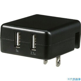 ■ELPA USB-ACアダプター2.1A USBAC100(1680674)