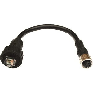 ��MOXA M12(4�s��)D�|coded/RJ45 Cat5e UTP�P�[�u�� 10cm CBLM12DFF4PRJ45BK10IP67(1684973)[�����ʓr�����ς�][�@�l����][�f�O���]