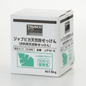 ■TRUSCO ジャプピカ天然粉せっけん 5kg (1個＝1箱) JPN5(1759264)