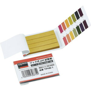 ��TRUSCO �u�b�N��pH������ pH1�`14 20����X4�� TPHB1(1832525)