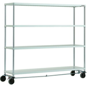 ��TRUSCO �X�`�[�����b�N �t�F�j�b�N�X���b�N 1800X450 4�i U�ԗ�4��S�t W�F �R�ە��̓h�� PER5644U125B4W(1832693)[�@�l����][������]