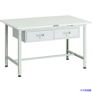 TRUSCO y׏dƑ(300kg)AE^ 1200X750XH740 2ot zCgF AE1200FL2W(1833881)[@l][]