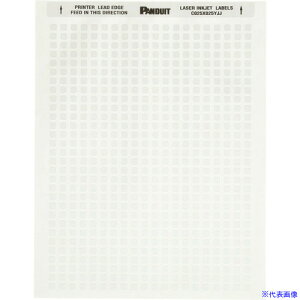 PANDUIT [U[v^[px R|[lgx  38.1mm x 19.1mm |GXe  2500 . C150X075YJJ C150X075YJJ(1949100)[ʓrς][@l][[J[]