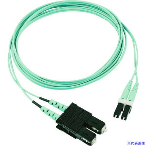��PANDUIT ���t�@�C�o�[�p�b�`�R�[�h OM3(�ᑹ���^�C�v) �В[SC�f���v���b�N�X�В[LC�f���v���b�N�X LSZH 2m FX2ELLNSNSNM002(1949254)