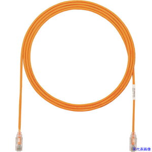 ��PANDUIT �J�e�S��6�׌a�p�b�`�R�[�h 7m �I�����W UTP28SP7MOR UTP28SP7MOR(1950533)×10[�����ʓr�����ς�][�@�l����][���[�J�[���]