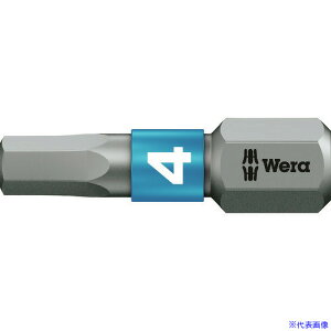��Wera(���F��) 840/1 BTZ Hex�|Plus �w�b�N�X�v���X�r�b�g 4.0 x 25 mm 056684(1952939)