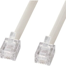 ■SANWA エコロジー電話ケーブル(ノーマル) TELEN15N2(2007005)[送料別途お見積り][法人限定][掲外取寄]