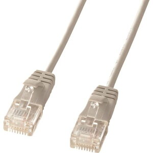 ��SANWA �J�e�S��6�����ɍ�LAN�P�[�u��(���C�g�O���[�A10m) KBSL610(2024496)[�����ʓr�����ς�][�@�l����][�f�O���]