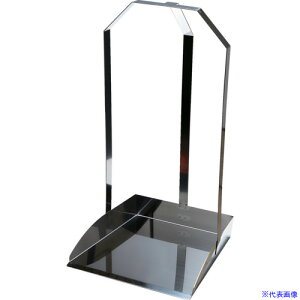 ■TRUSCO オールステンレスチリトリ 三ツ手チリトリ 穴なし SU3MDPA(2076314)