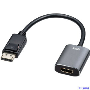 SANWA DisplayPort-HDMI ϊA_v^ HDRΉ ADDPHDR01(2087514)[@l][O]